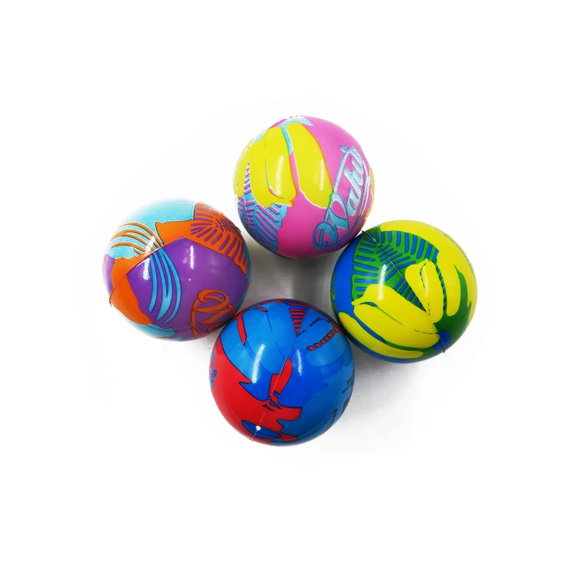 Индивидуальный антистрессовый мяч, детские игрушки, цветной мяч из пенополиуретана с принтом, цветной мяч для антистресса