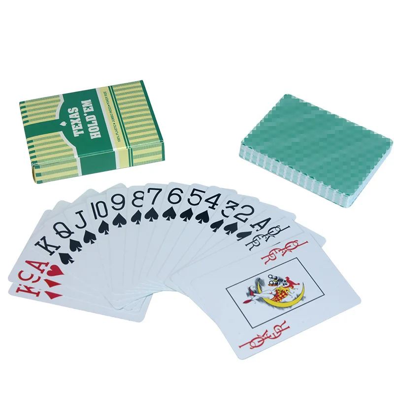 Custom Full Color Illustrations Printing PVC Poker Deck Trading Playing Cards Wholesale Suppliers Promotion Price