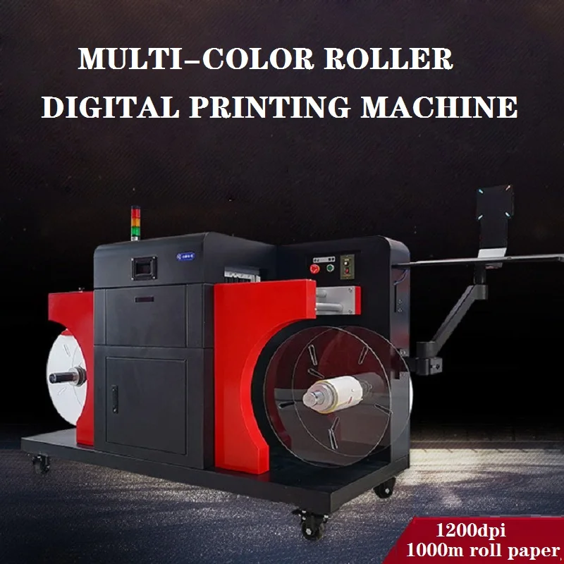 Adhesive Sticker Label Printing Machine Digital Printers Bottle