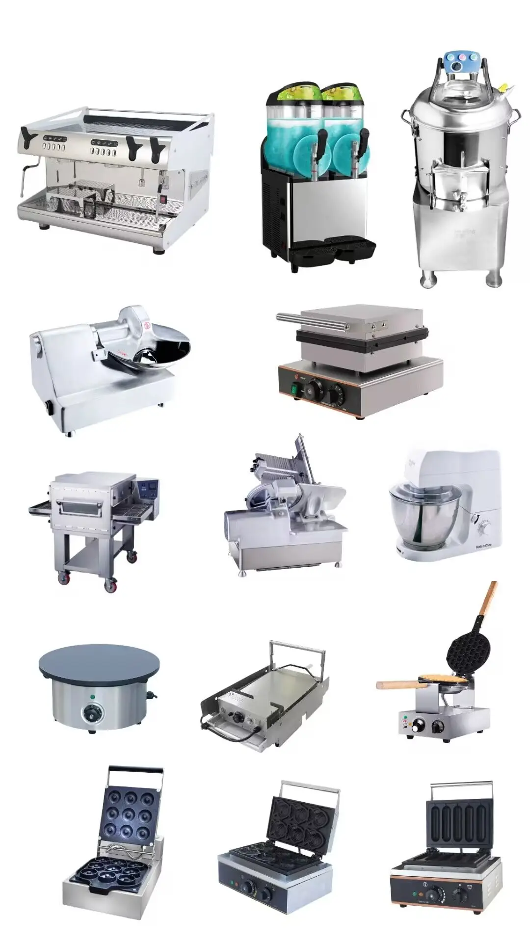 Donhpei Stainless Steel Restaurant Kitchen Equipment Suppliers Full Set