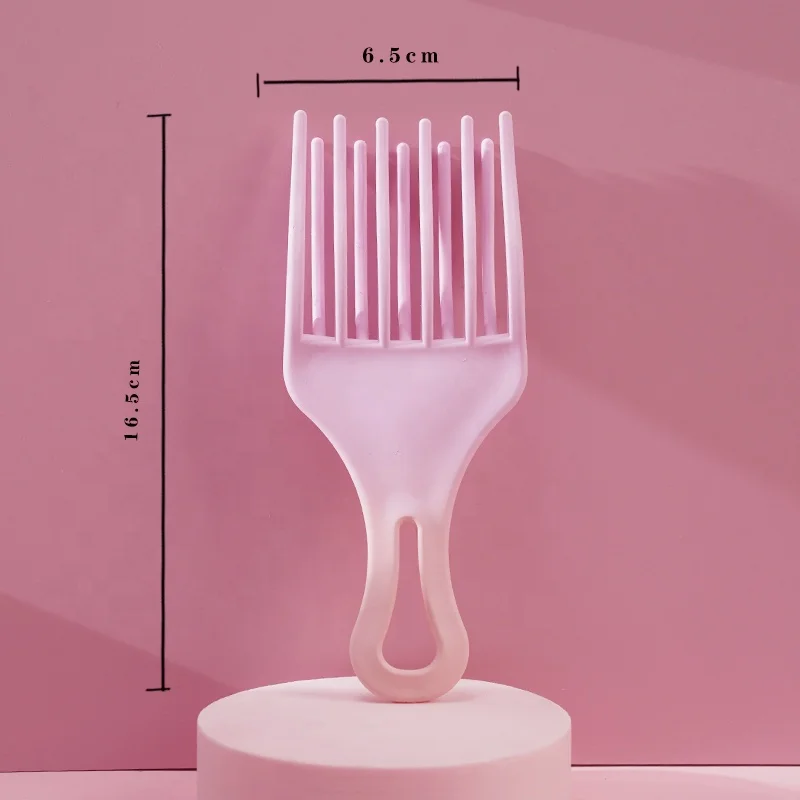 Высококачественная пластиковая афро-расческа для волос