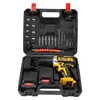 21V yellow batch head two electricity plus 24 piece set