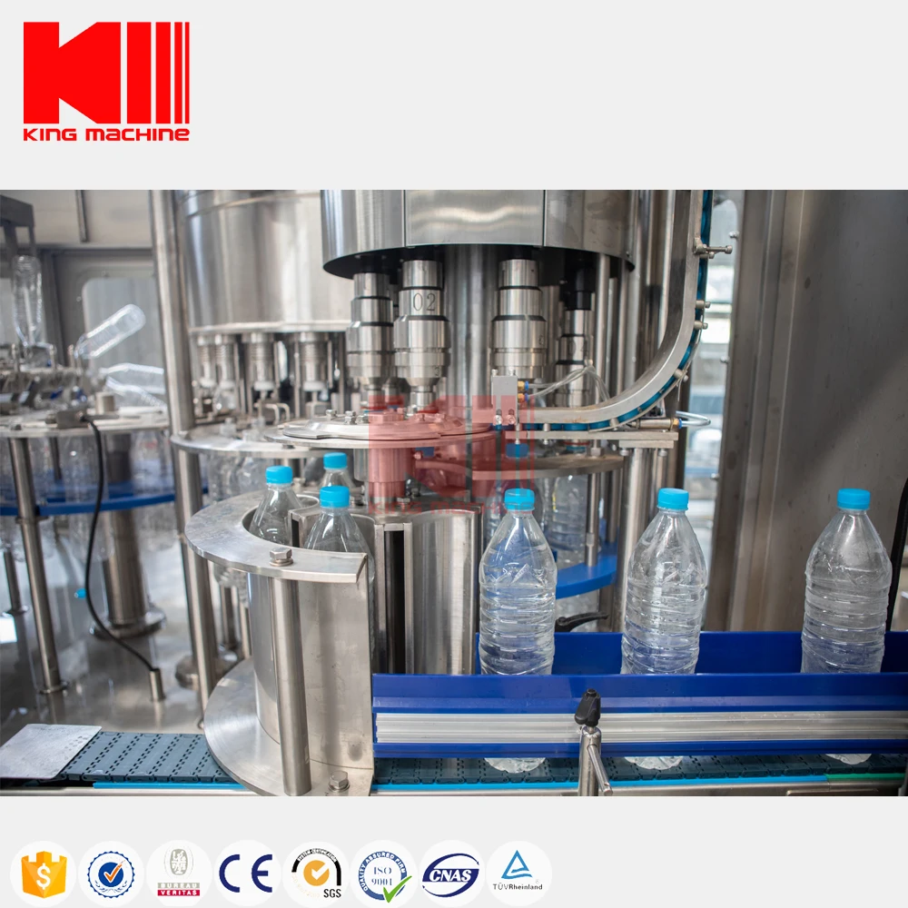 Full Automatic Complete Project Small Scale RO Pure Drinking Water Purification and Bottling Plant
