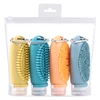 4PCS - 100 ML silicone bottles with EVA bag