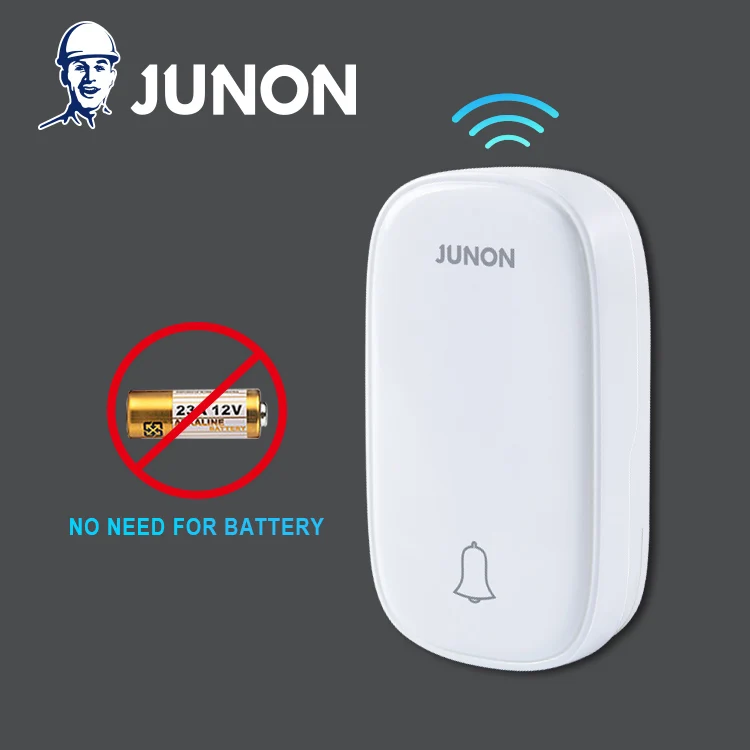 2021 JUNON New Arrival Wireless Doorbell Doorbell Switch