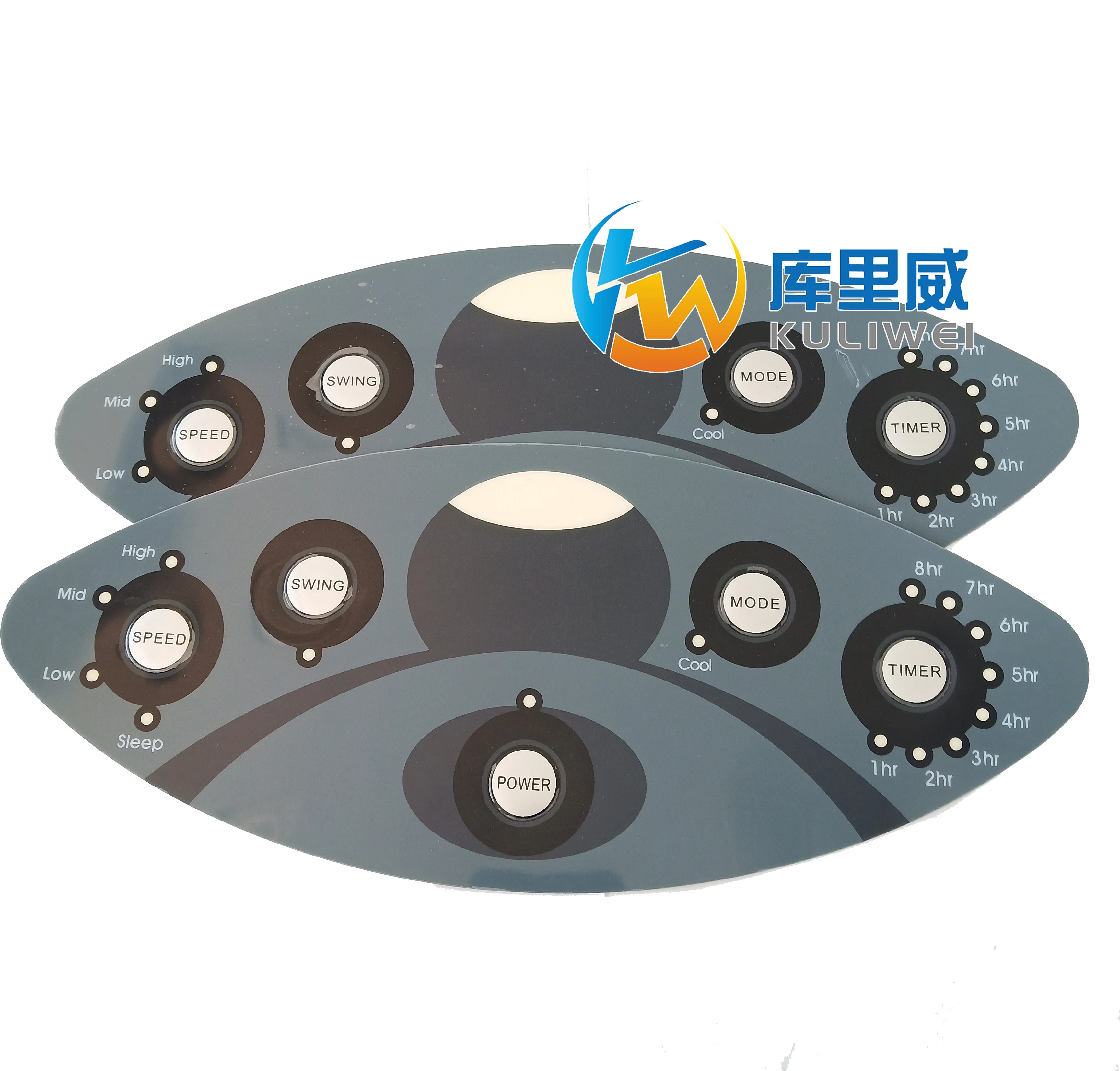 Custom LCD Screen Panel Sticker Acrylic Control Panel Pvcsticker Button Film Switch Panel Sticker