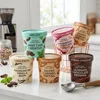 Vaso de helado personalizado con tapa de papel