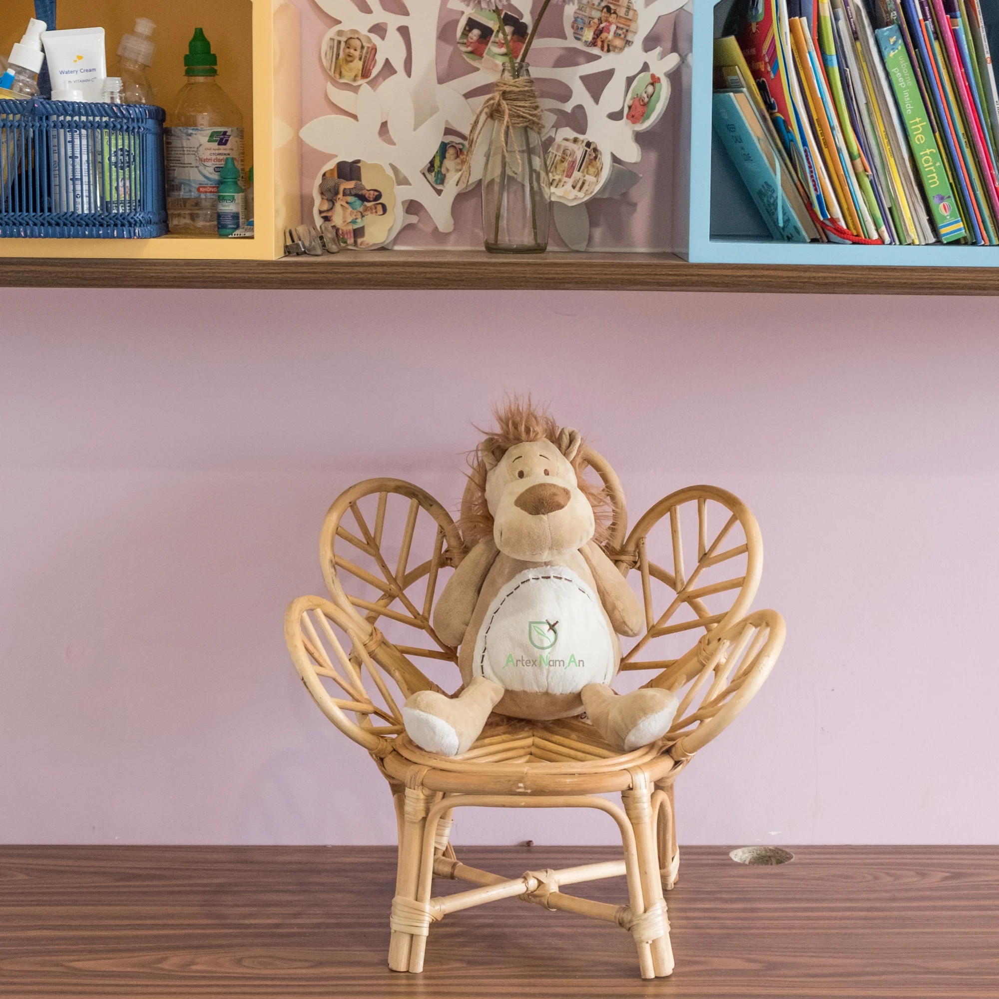 Kid Furniture Rattan Peacock Baby Chair Also Small Garden Beach Chair