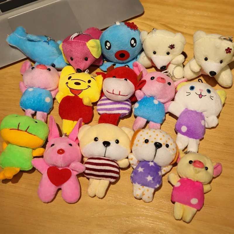 Creative Custom Animal Wedding Gift Soft Claw Machine Stuffed Toy Bulk