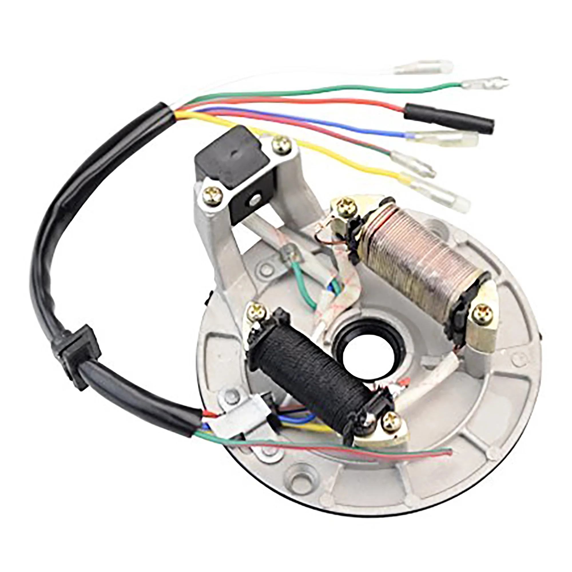 Plaque De Stator Magnétique 2 Bobines – Pour Moteur 50-125 Cc – ATV, Dirt Bike, Quad, Go-kart