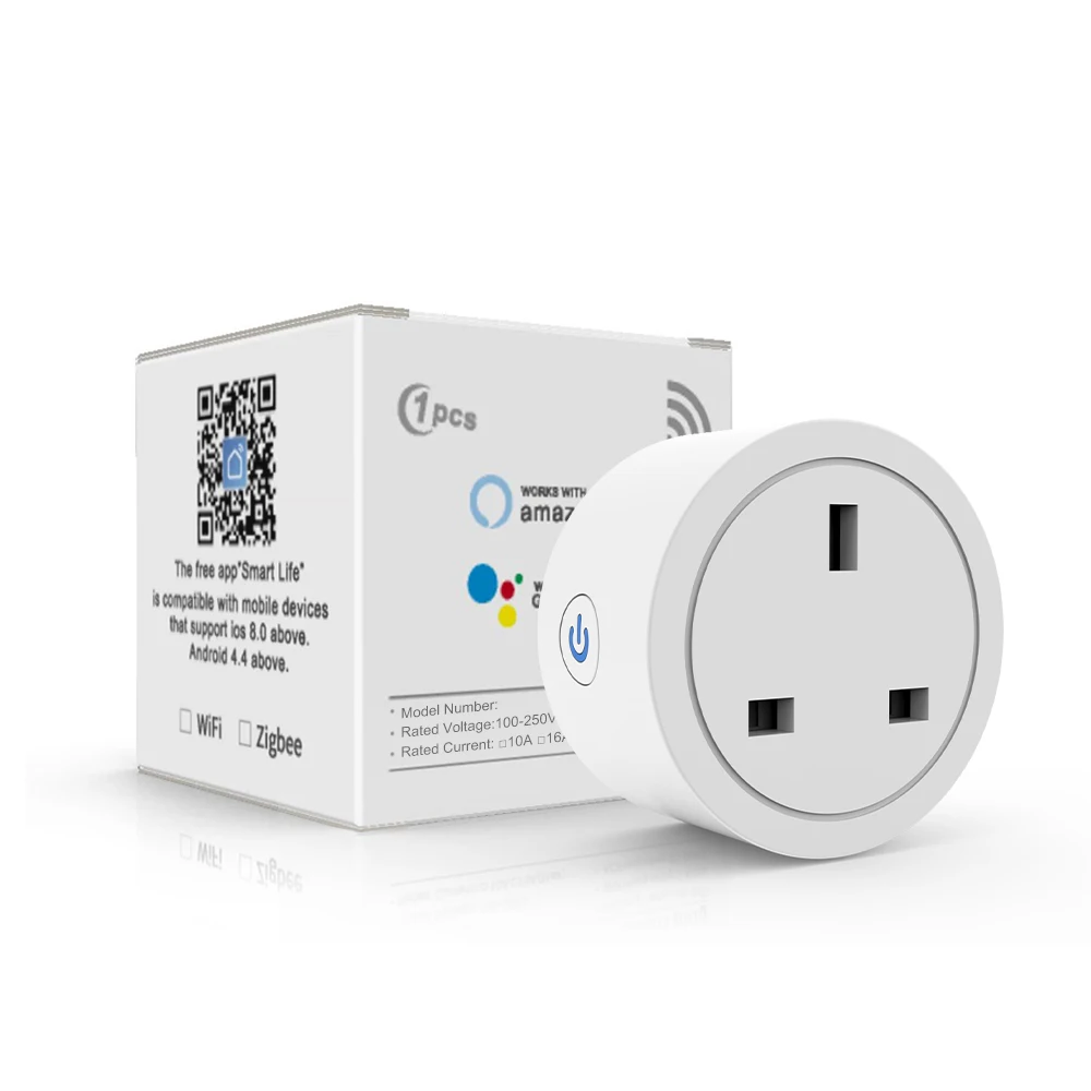 RSH UK Smart Plug Energy Monitoring Voice Control