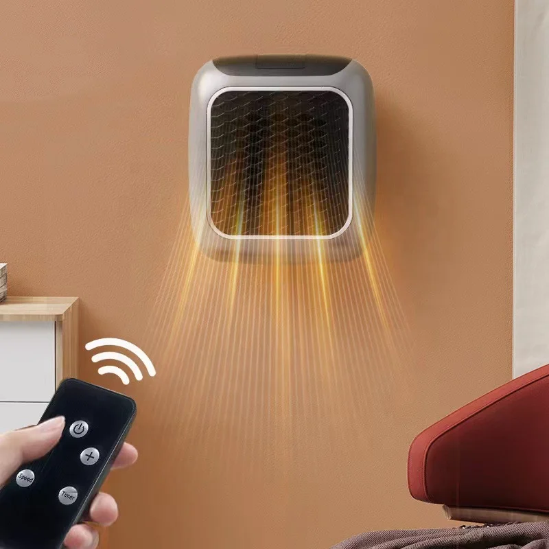 Constant Temperature Thermostat Heater Small Home Heater Hanging Design Electric Heater Portable Wall-mounted Hot air Blower 2