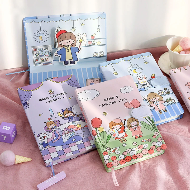 Wholesale Office Supplies Exquisite Packaging Kids Paper Box Notebook Sticky For Diary Gift