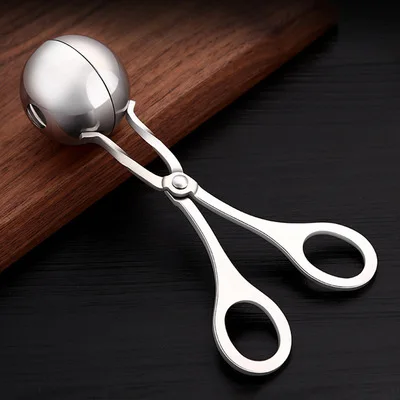 Stainless Steel Meat Ball Maker, Cake Pop Maker, Melon Baller Meatball Maker  Non Stick Spoon New