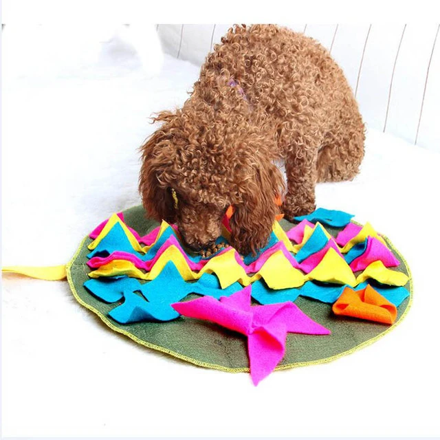 Non Slip Dog Snuffle Mat Slow Feeder Food Mat Puppy Treat Feeding Mat Dog supplier