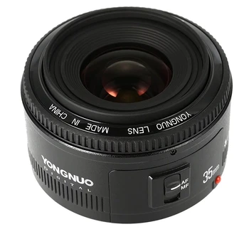 Yongnuo 35mm YN35mm F2.0 Lens Wide Angle Fixed/Prime Auto Focus Lens for 600d 60d 5DII 5D 500D 400D 650D 600D 450D