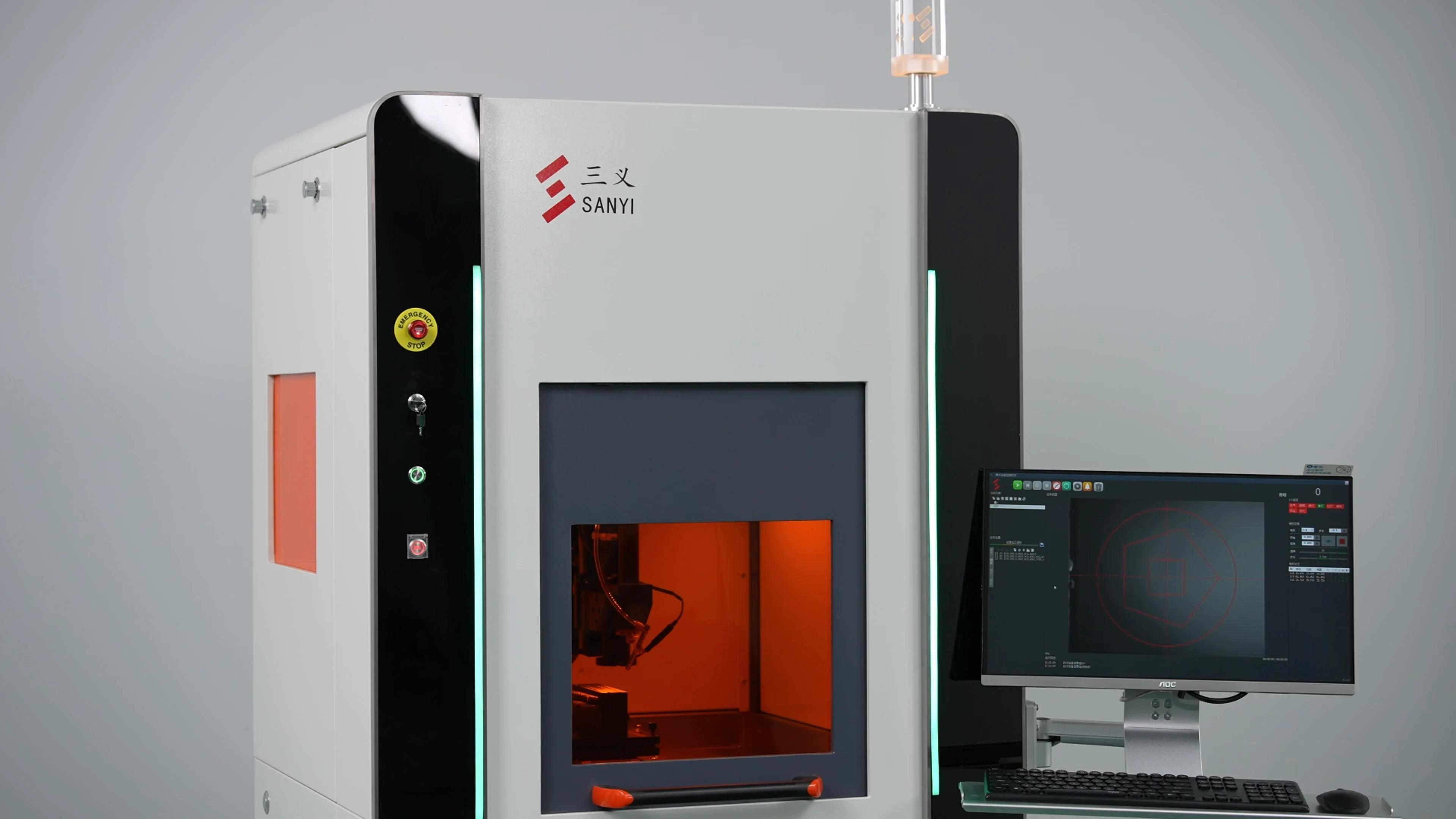 Sanyi Laser Technology Natural Lab Grown Diamond Machine Green Laser ...