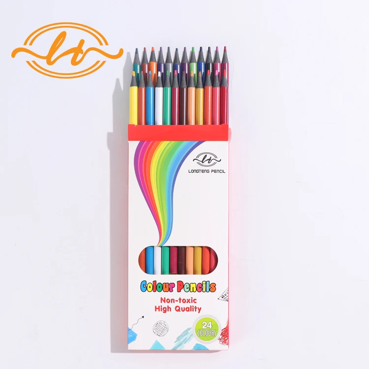 Neon Colored Pencils,Fluorescence Vibrant Set Of Colored Pencil For