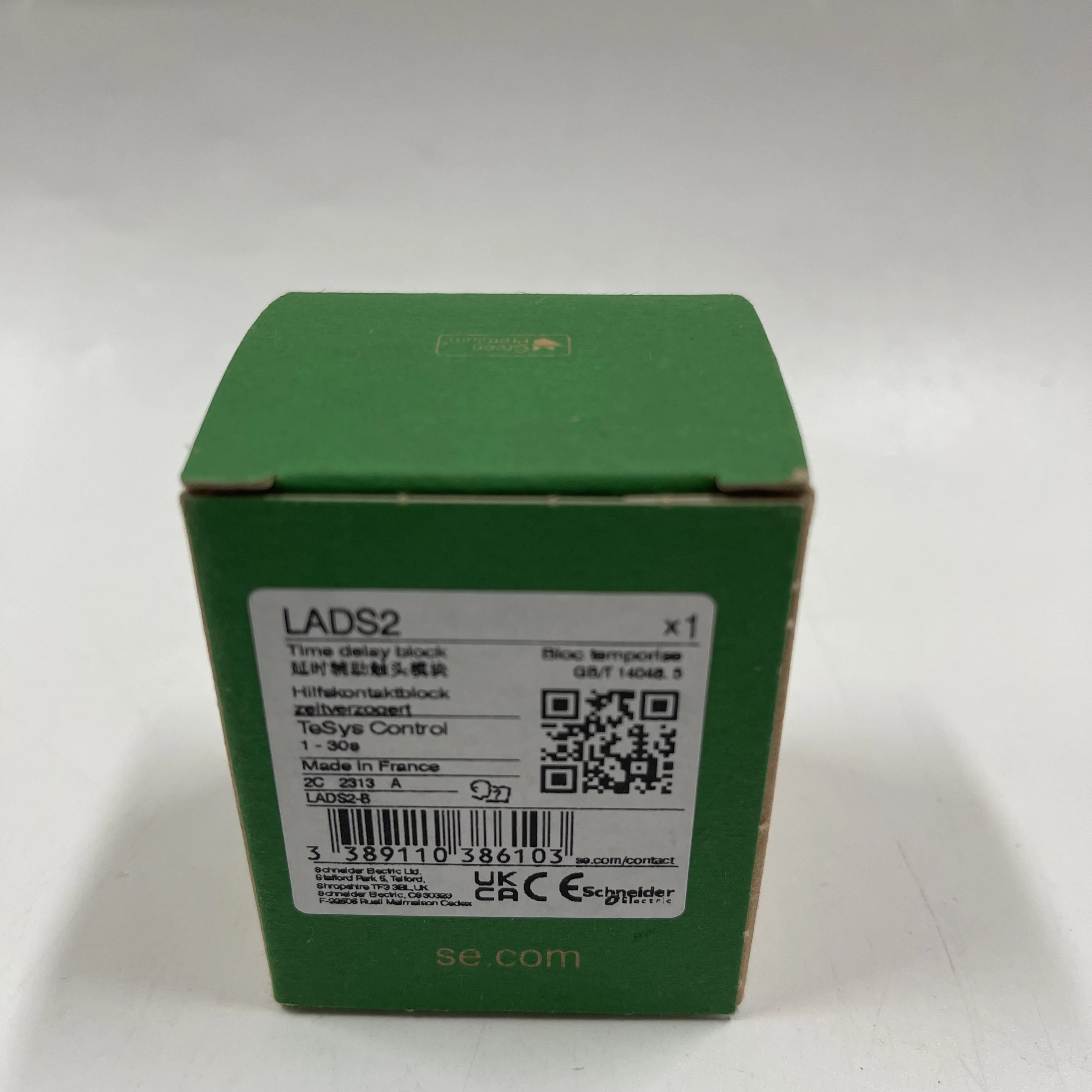 Schneider Time Delay Block LADS2