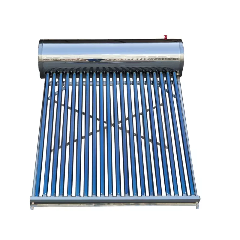 80L Mini Integrated Non-Pressurized Solar Water Heater Evacuated Tube for Outdoor & Hotel Use Sun Kettle for Household