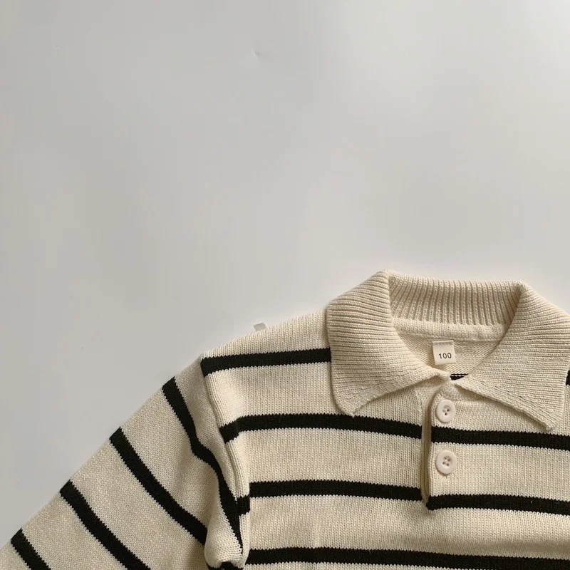 Children's Clothing Autumn Long Sleeve Sweater Boys' Stripe Knitwear ...