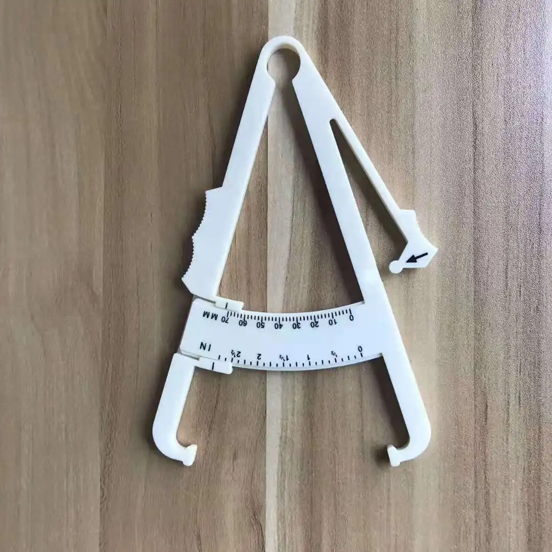 Body Fat Measure Tester Analyzer Sebum Caliper Clamp Shaped Ruler