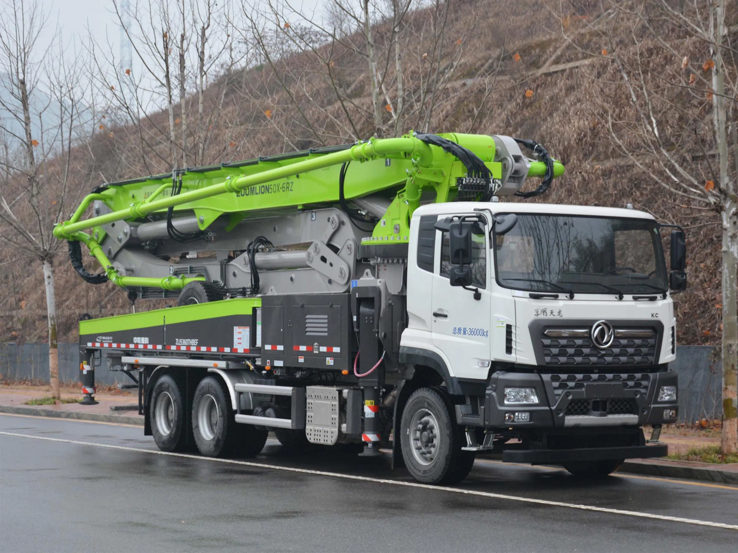 カメン Zoomlion TRUCK MOUNTED PUMPS 60X-6RZ - High Efficiency