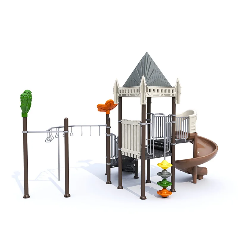 Feelkids ALITA-NC24004 Outdoor Plastic Slide Amusing Play Toy 620x380x430cm Capacity >1000kg for School & Garden Preschool Kids details