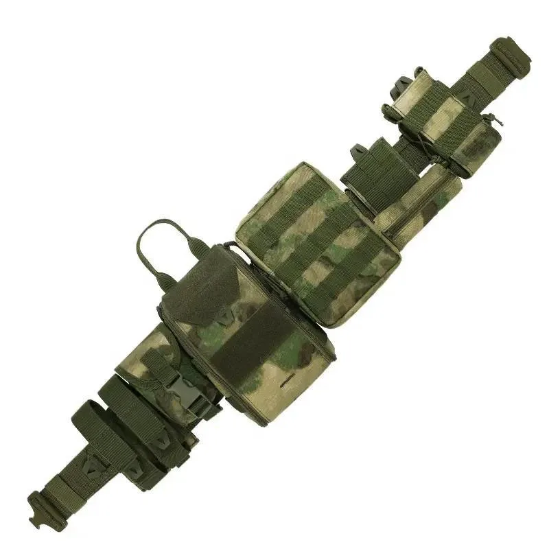 Wholesale Durable Practical Tactical Multifunctional Waist Bag High Quality Camouflage Belt With Pouches Modular Equipment