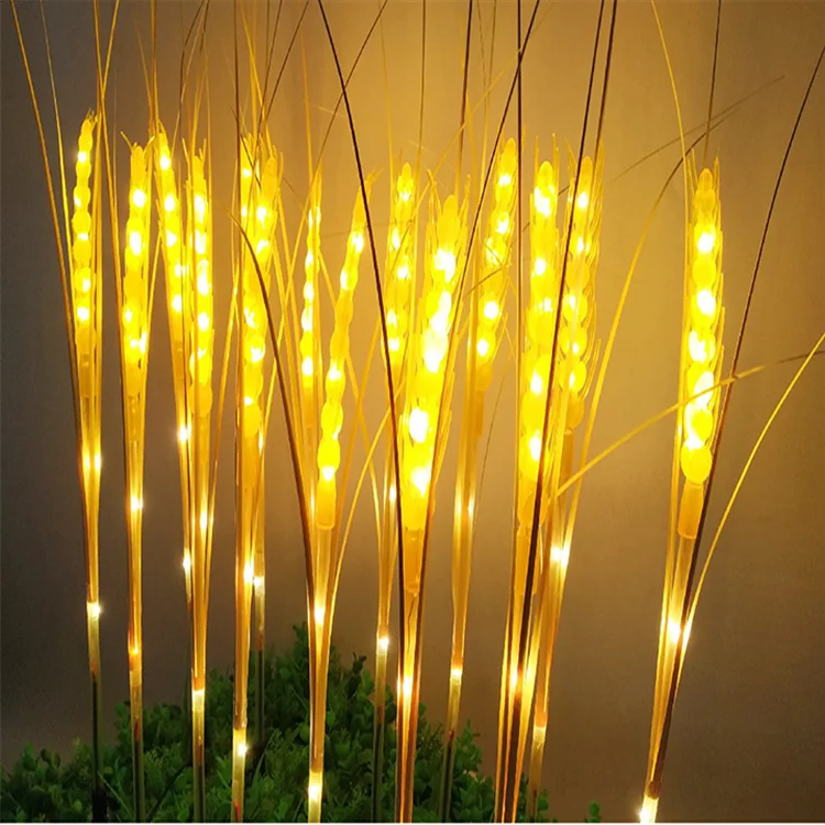 Lámpara De Flores Artificiales Para Decoración De Jardín,Luz Cuadrada De  Trigo Para Entrada,Paisaje De Inserto De Tierra,Salón De Boda - Buy Luces  De Navidad Decoración,Luces De Navidad Decoración Al Aire Libre,Resistente  Al