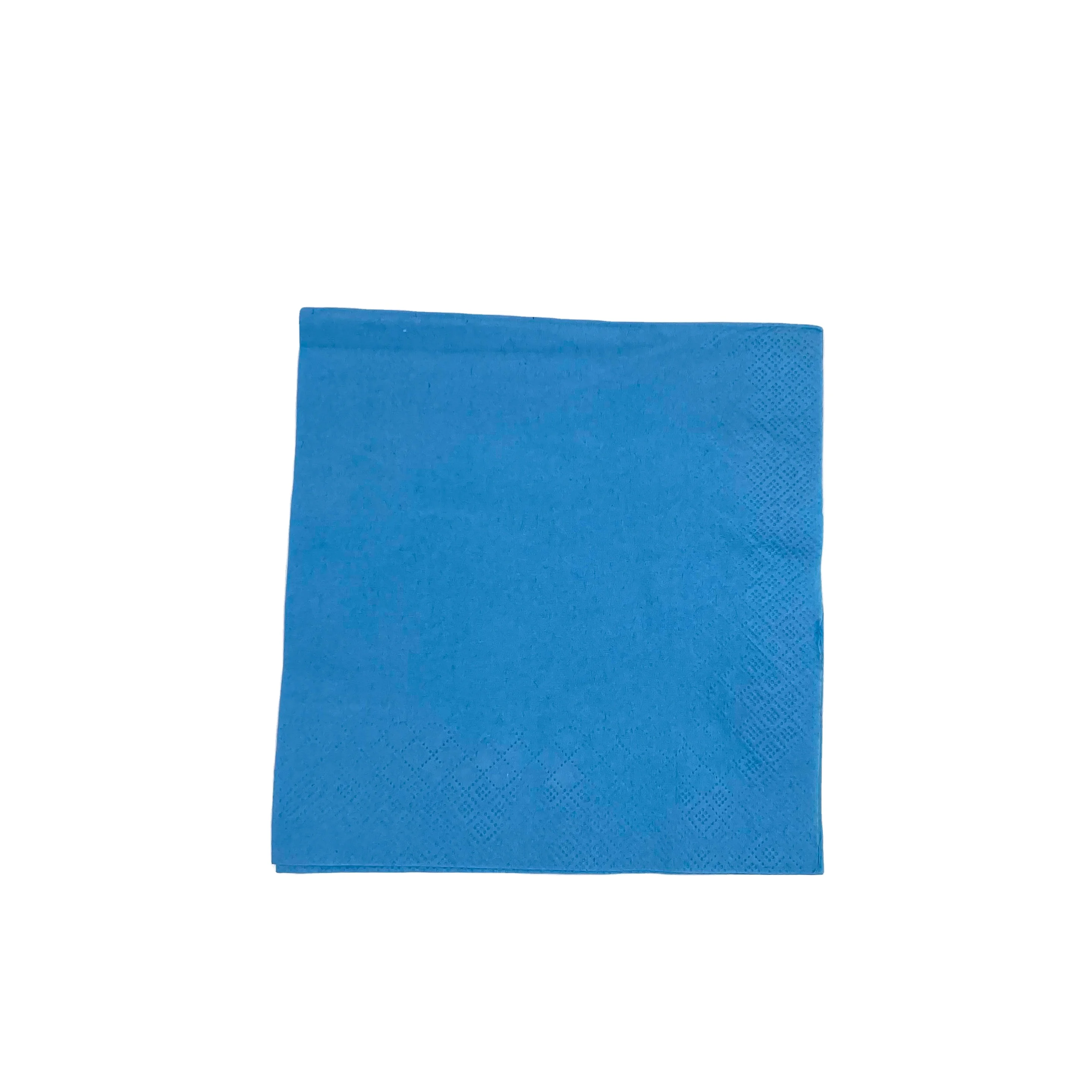 Compostable Cocktail Napkins Bamboo Paper Napkin Custom Black With Logo