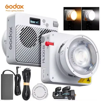 New Godox ML100Bi Bi-Color LED Light 120W Onboard & App Control Portable Photography Lamp for Video Recording Live Streaming product image