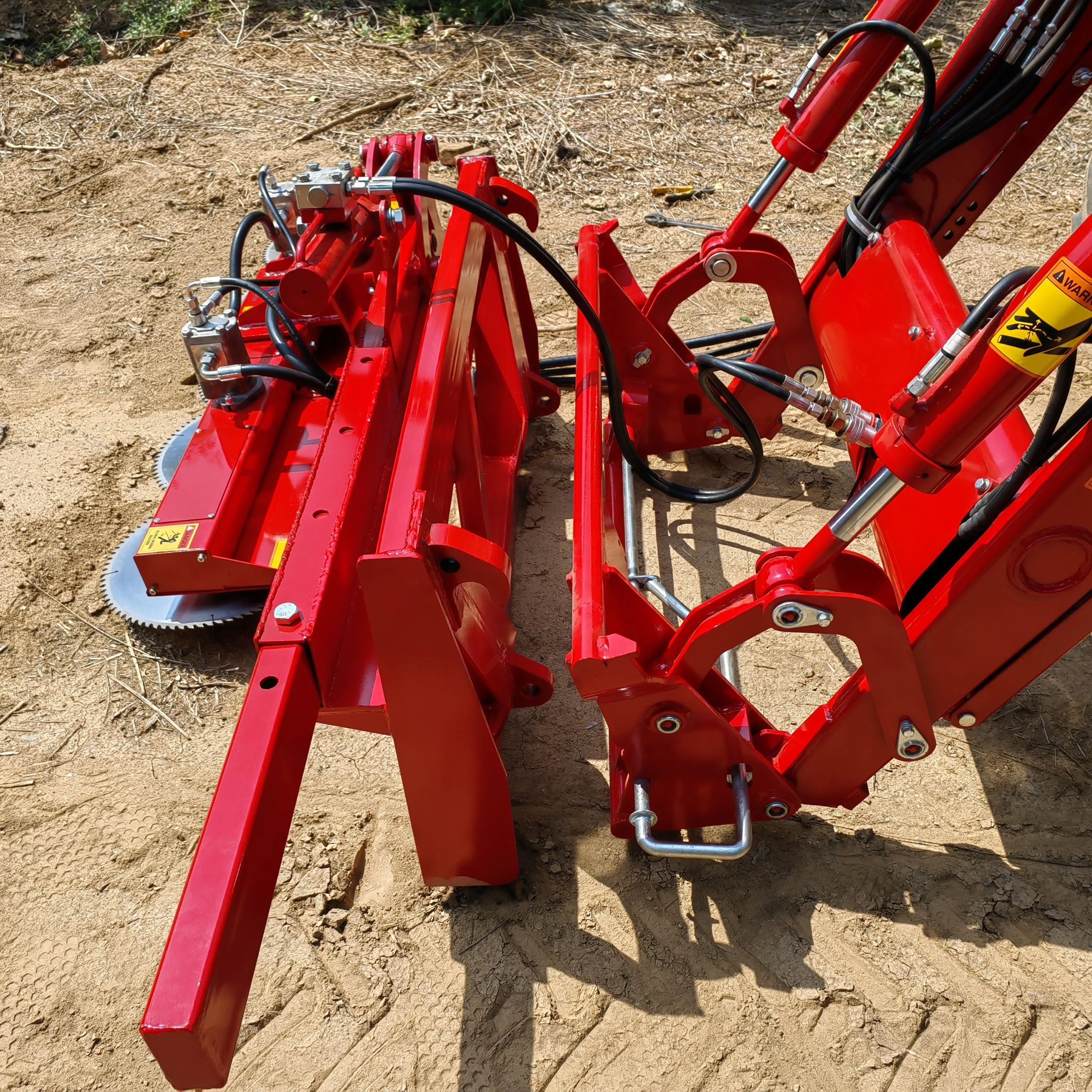 Hydraulic Tractors Loader Mounted Tree Cutting Brush Cutter
