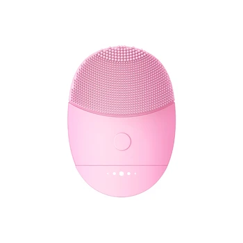 Face Cleanser Beauty Equipment Silicone Electronic Face Cleansing Brush Vibrating Massage Facial Exfoliate Brush