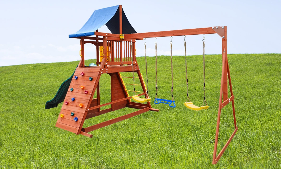 Summit Rise Play Centre Custom Children Backyard Playground Wooden