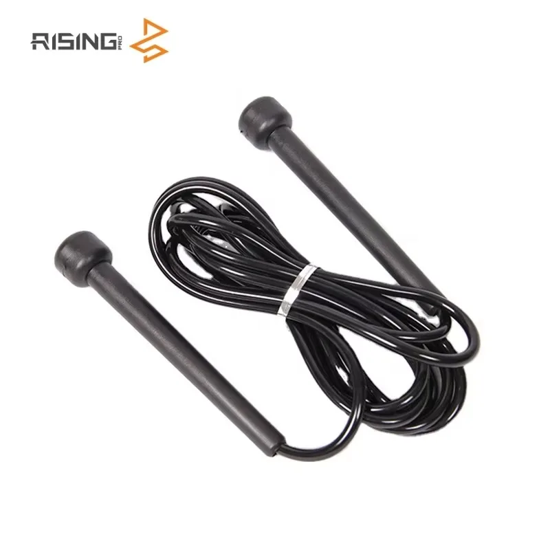 縄跳びトレーニングロープPPハンドルライトスチールPVC素材