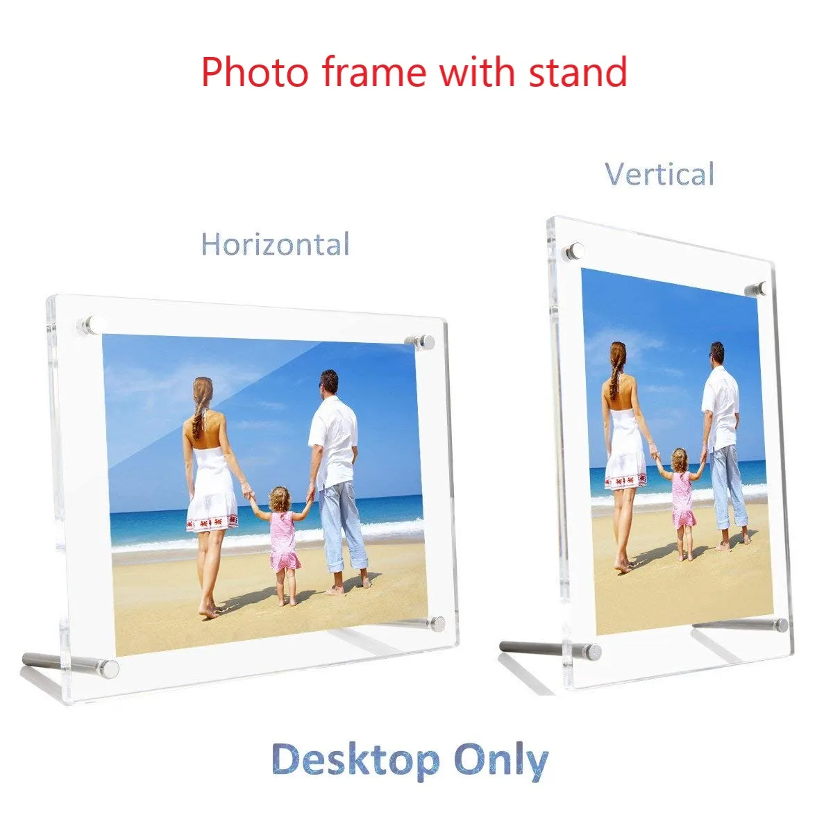 8x10 Acrylic Photo Frame Acrylic Desktop Picture
