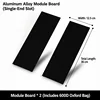 Black half unit expansion plate (including storage bag)