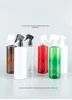 500ml rojo hombro plano + R24 Blanco japonés pequeño ratón