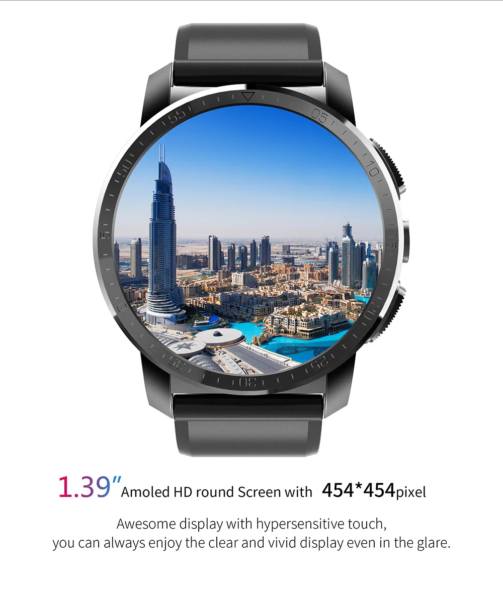 kingwear 4g smartwatch