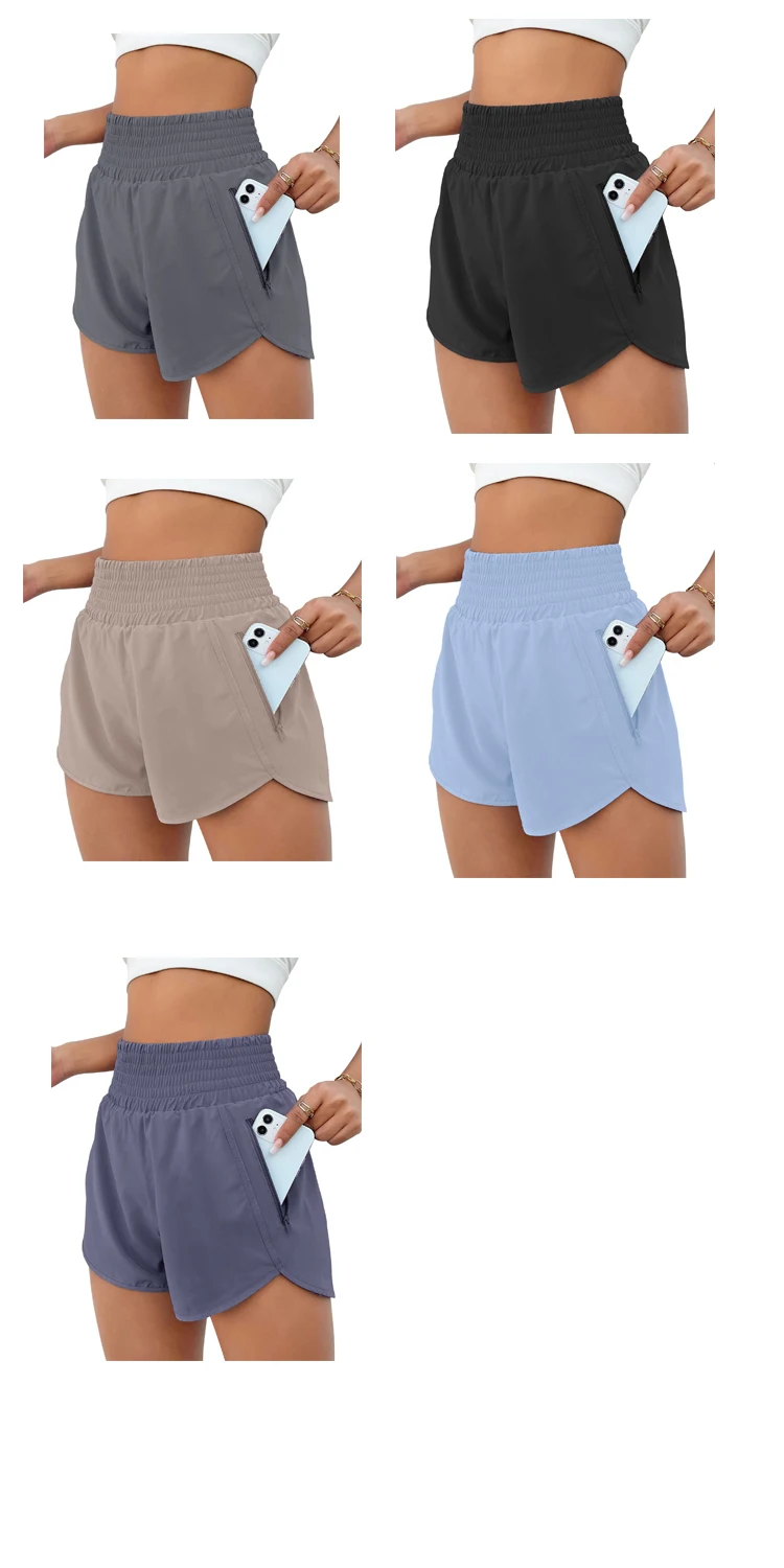 Hot Sale Fitness Running Tight Double Layer Sports Fabric Workout Gym