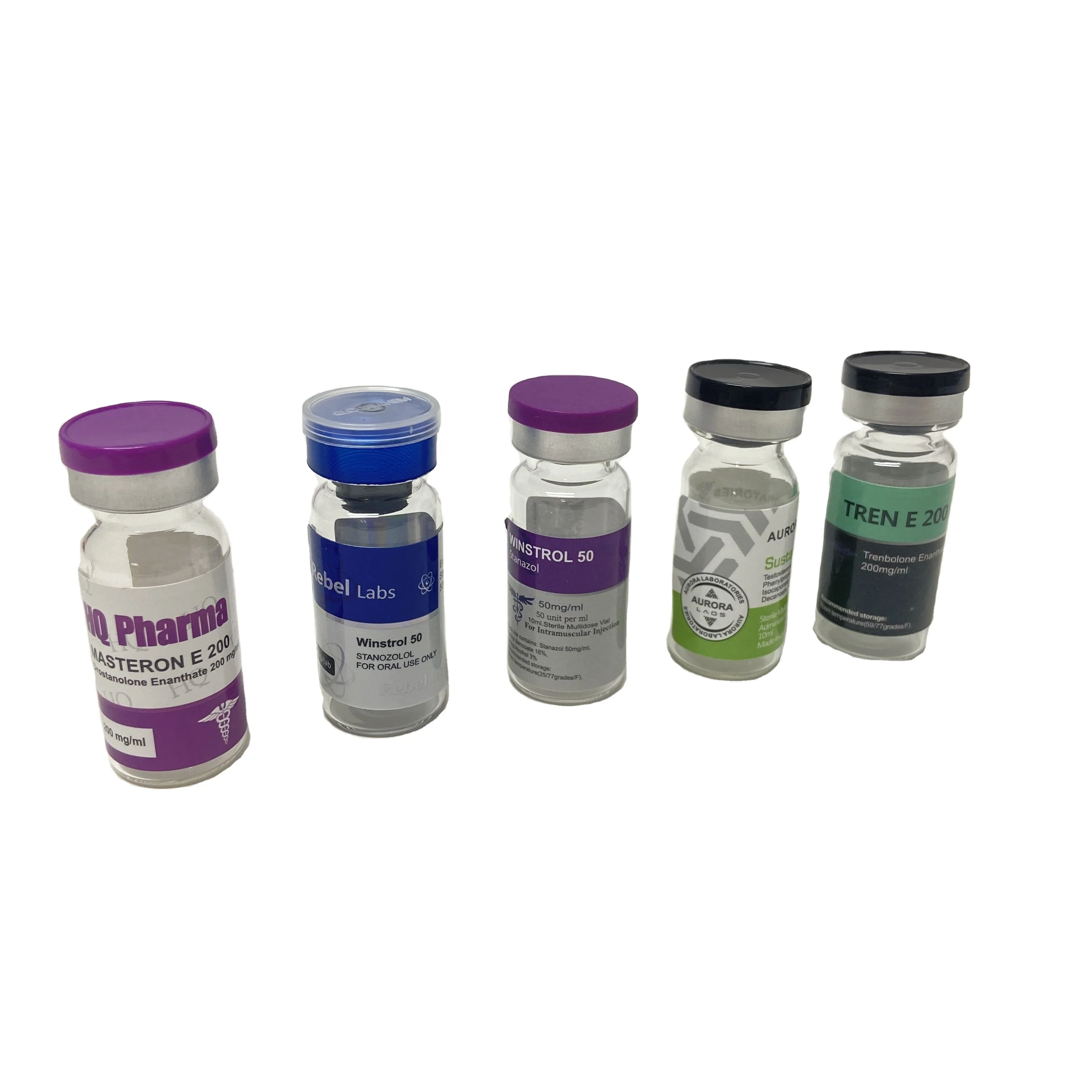Customize made hologram sticker Vials 2mg 5mg 10mg In Stock manufacture