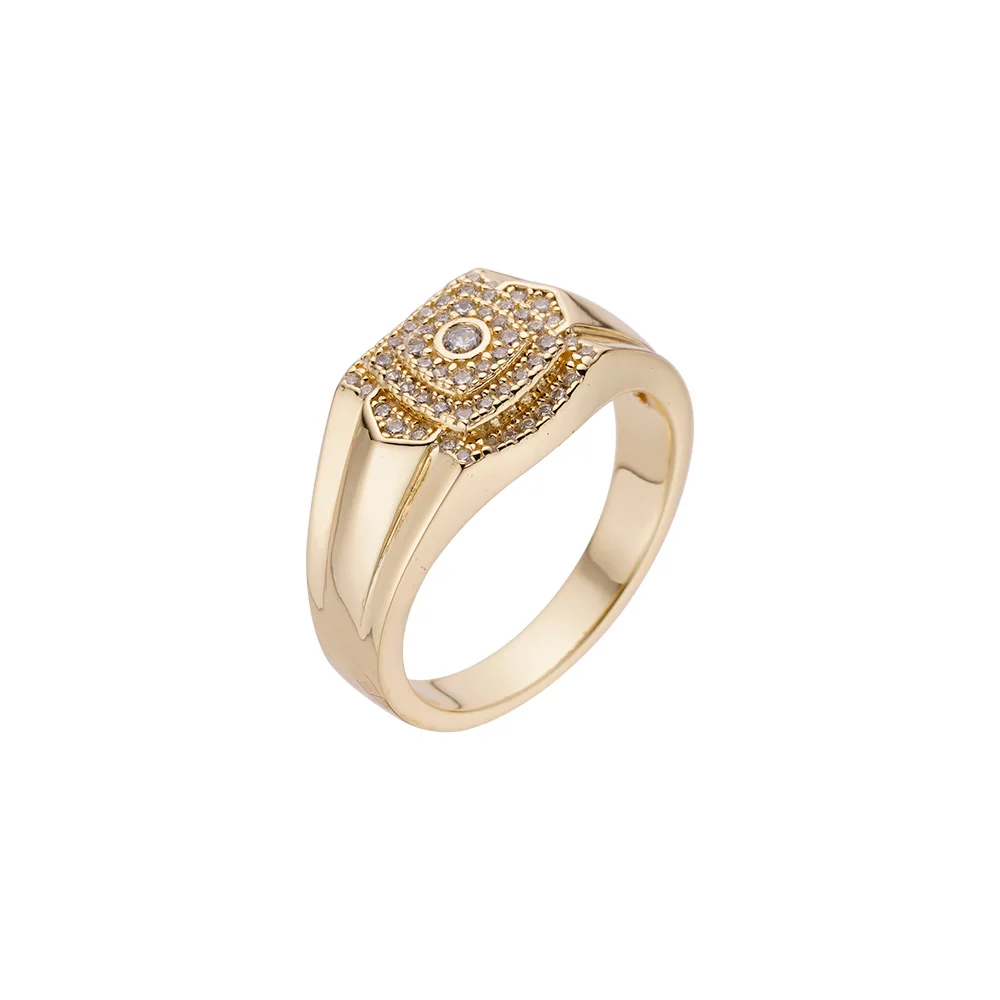 Trend Italian Mens Wedding Unique Gram 21K Gold Ring