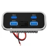 2 USB A + 2 USB C QC3.0+PD3.0 18W+20W con Interruttore a Bilanciere