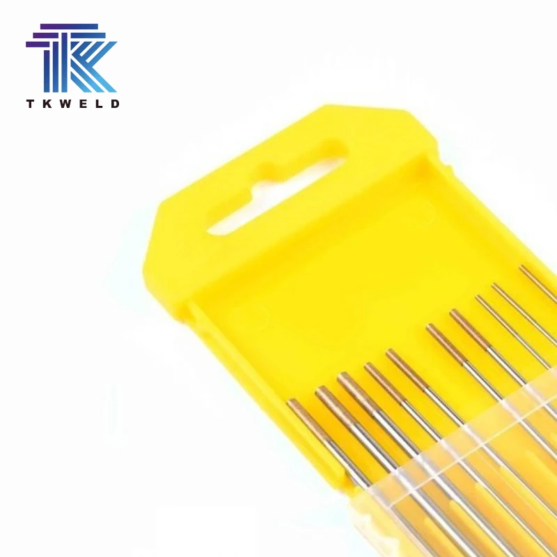 2025 New TKweld OEM Tig Rare Earth Blend Thoriated Red Welding Rods BWT40 Thorium-Tungsten Electrodes WX WT WL WY WC WP