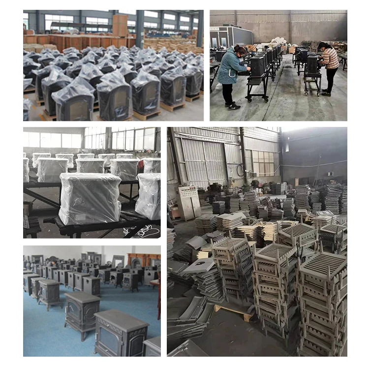 Made in China Environmentally Friendly Heater Cast Iron Wood Burning Stove for Sale