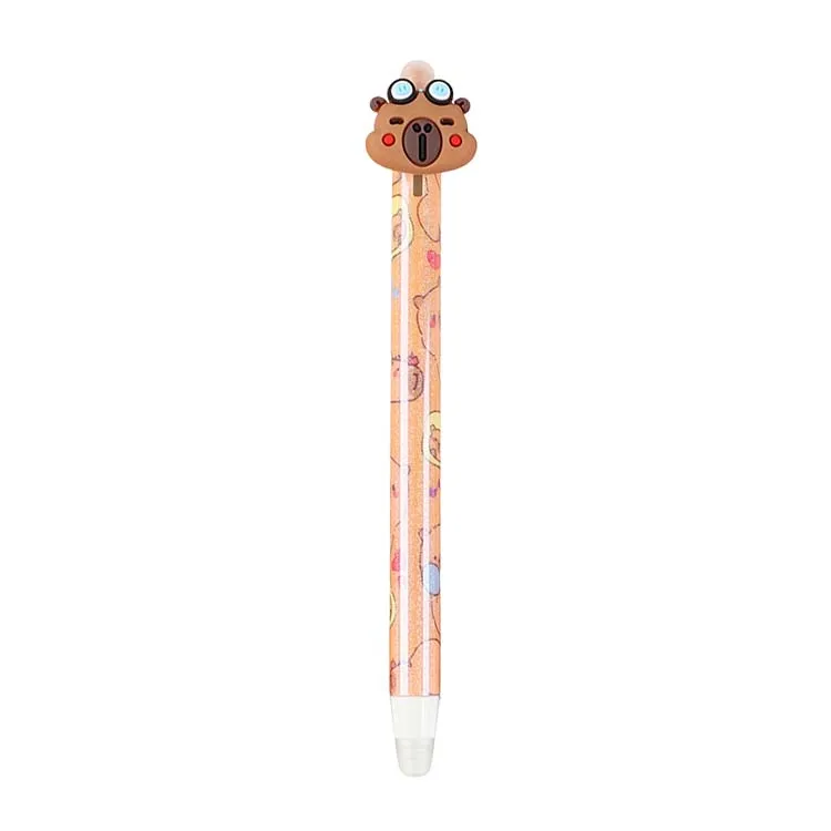 Penna gel cancellabile con animali simpatici per bambini_voghion.com