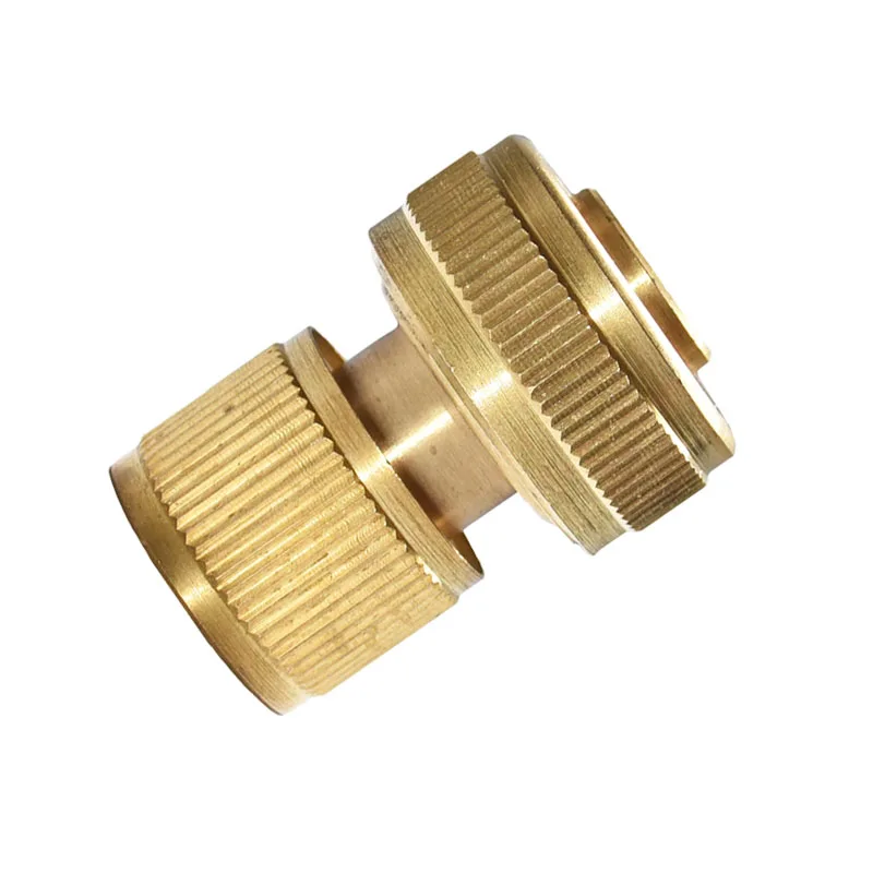 Brass 19mm water hose pipe quick connector