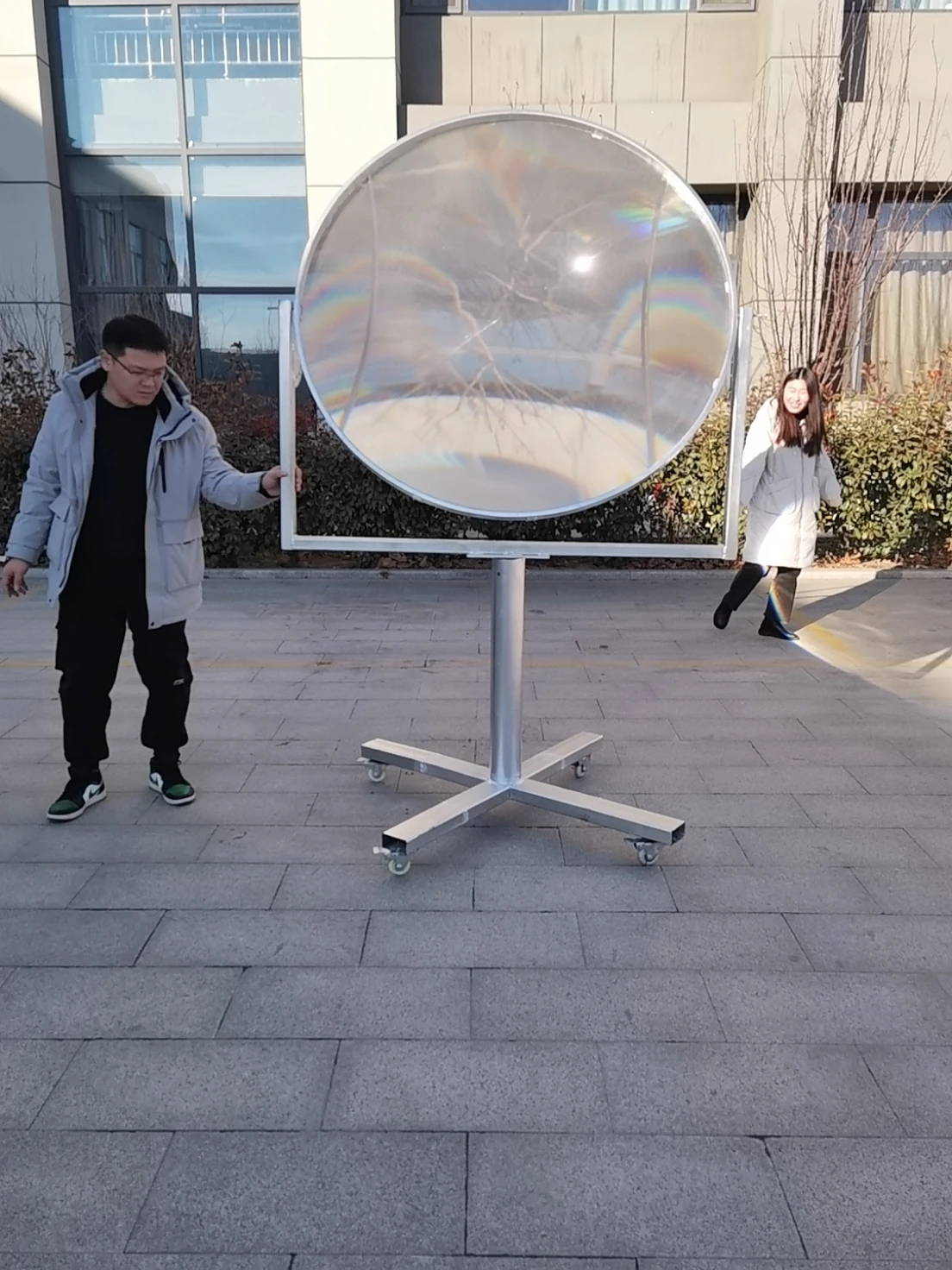 395x395mm Large Rigid Acrylic Fresnel Lens – Solar Magnifier For Oven/Projects 5 thumbnail image