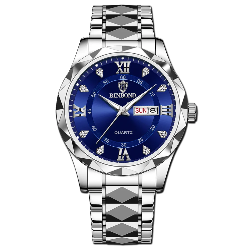 Binbond 2521 B2521 Model Luxury Sport Business Retro Korean Style Quartz Wristwatch Simp aperçu 37